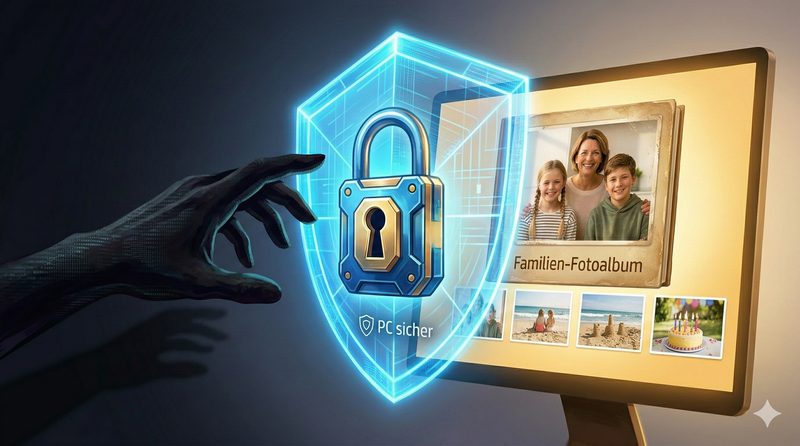 Schutzschild schützt Familie vor Hackern