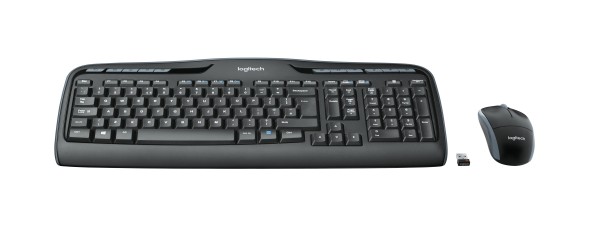 Keyboard & Mouse Logitech Wireless Combo MK330 black (DE) (920-008533)