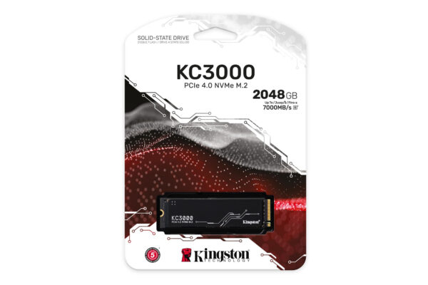 SSD Kingston KC3000 2048GB Kingston SKC3000D/2048G M.2 PCIe 4.0 NVMe