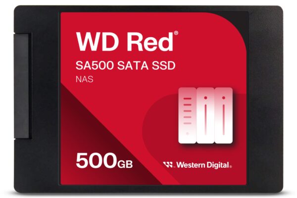 SSD WD RED SA500 500GB NAS Sata3 2,5 7mm WDS500G1R0A 3D NAND