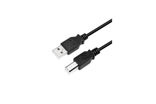 LogiLink USB 2.0 Kabel A-B schwarz 3m