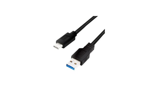 LogiLink USB 3.2 Kabel A-C schwarz 1m