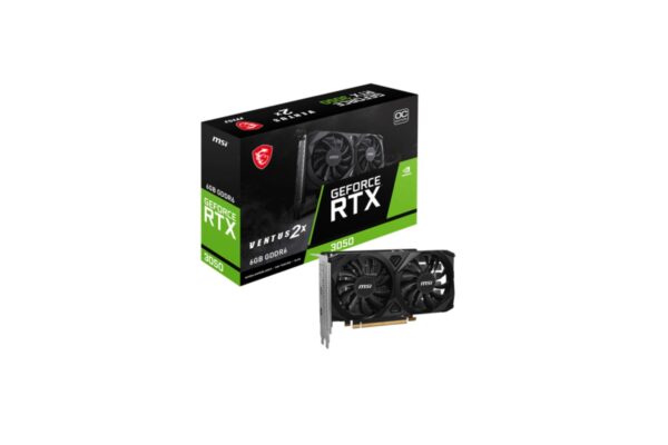 MSI GeForce® RTX 3050 6GB Ventus 2X E OC