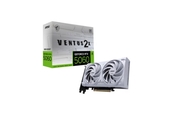MSI GeForce® RTX 5060 8GB Ventus 2X OC WHITE