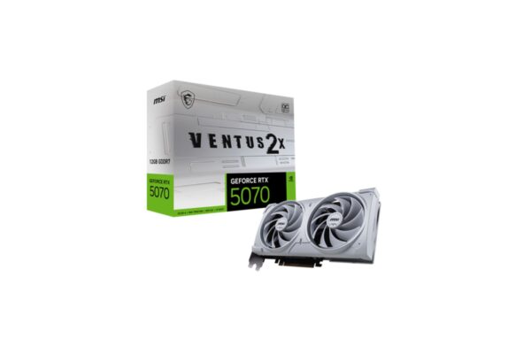 MSI GeForce® RTX 5070 12GB VENTUS 2X OC WHITE