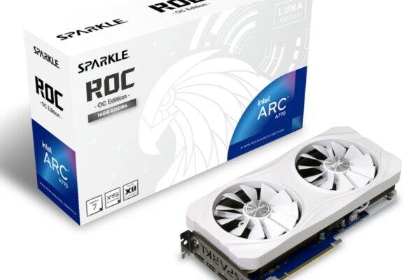 SPARKLE Intel ARC A770 16GB ROC Luna OC White Edition