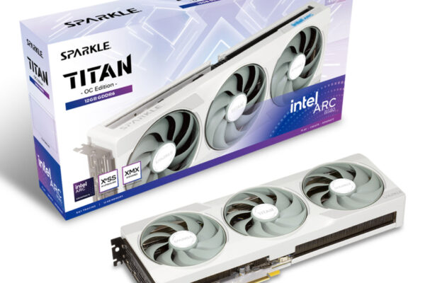 SPARKLE Intel ARC B580 12GB TITAN LUNA OC (Battlemage Lineup)