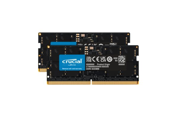 S/O 32GB KIT 2x16GB DDR5 PC 5600 Crucial CT2K16G56C46S5