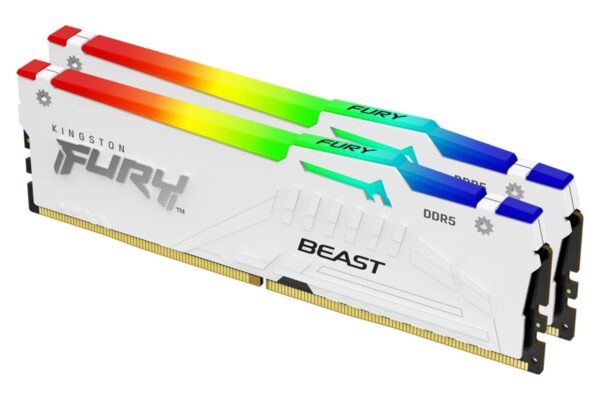 DDR5 32GB KIT 2x16GB PC 6000 Kingston FURY Beast RGB EX KF560C30BWEAK2-32