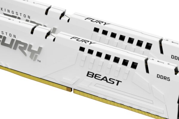 DDR5 64GB KIT 2x32GB PC 6000 Kingston FURY Beast EX KF560C30BWEK2-64 weiß