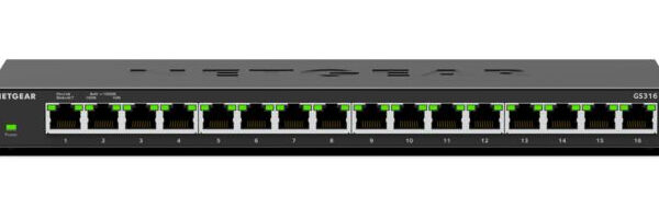 NETGEAR Switch 16-port 10/100/1000 GS316-300EUS