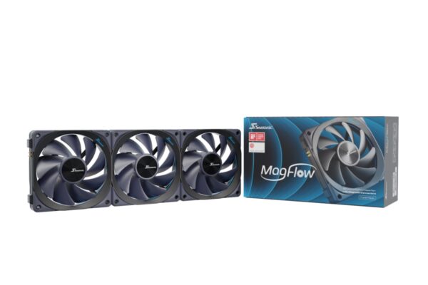 PC- Gehäuselüfter Seasonic MagFlow 3Pack