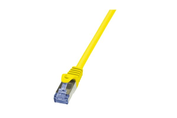 Patchkabel CAT. 6A 1m LogiLink gelb (CQ3037S)