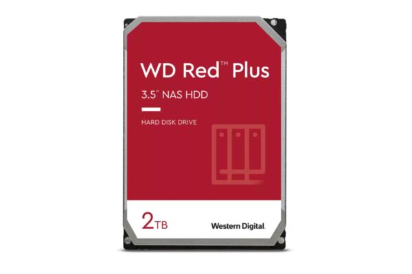 HDD WD Red Plus WD20EFPX 2TB/8,9/600 SATA III 64MB (D) (CMR)