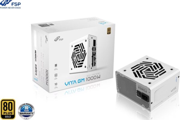Fortron VITA GM 1000 ATX3.0 1000W 80+Gold weiß
