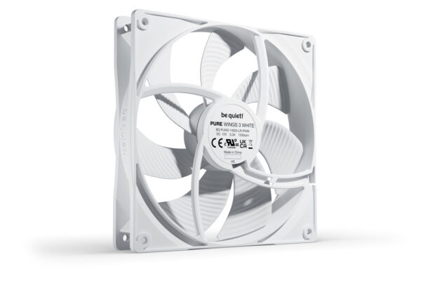 PC- Gehäuselüfter Be Quiet Pure Wings 3 PWM 140mm white BL112