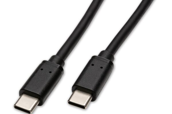 USB C-Stecker C-Stecker schwarz 2m USB-C auf USB-C 100W