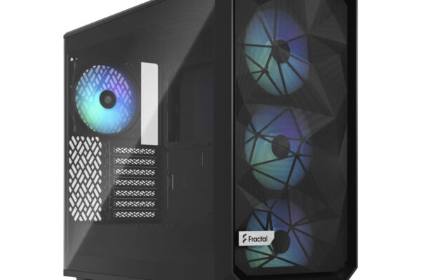 Fractal Meshify 2 Lite RGB TG Tint – schwarz
