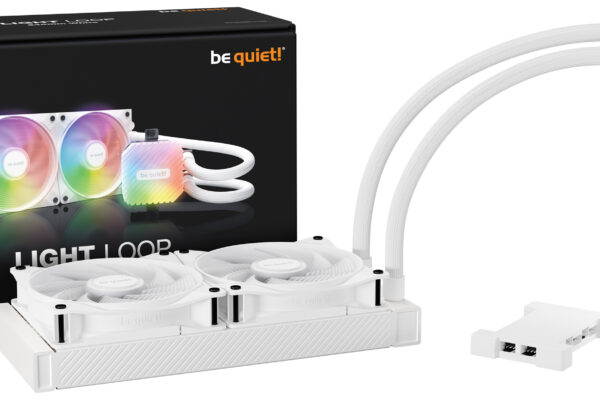 Cooler Be Quiet! Light Loop – Prozessor – Wasserkühlung – 240mm White (BW021)