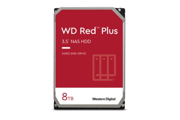 HDD WD Red Plus WD80EFPX 8TB SATA III 256MB (CMR) (D)