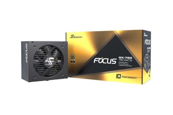 PC- Netzteil Seasonic Focus-GX-750 ATX3 Modular Gold FOCUS-GX-750-V4 750W