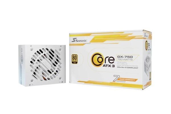 PC- Netzteil Seasonic Core-GX-750 750W Gold modular White