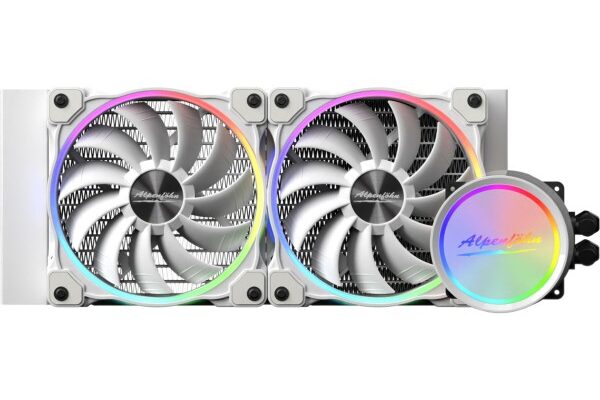 Cooler Alpenföhn Gletscherwasser 240 – White Edition