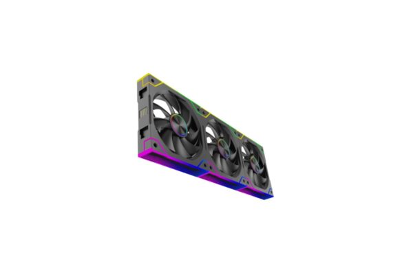 PC-Gehäuselüfter XILENCE ARGB Case fan 120 mm,120mm-PWM-ARGB XF072 XPF360.ARGB