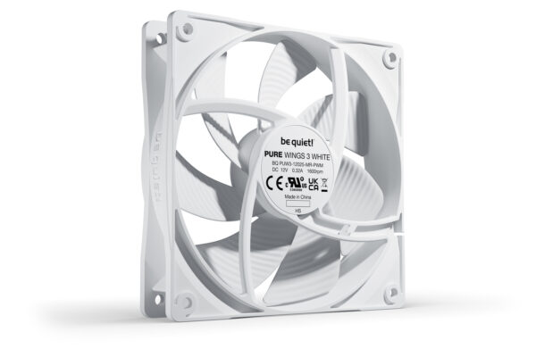 PC- Gehäuselüfter Be Quiet Pure Wings 3 120mm White BL110