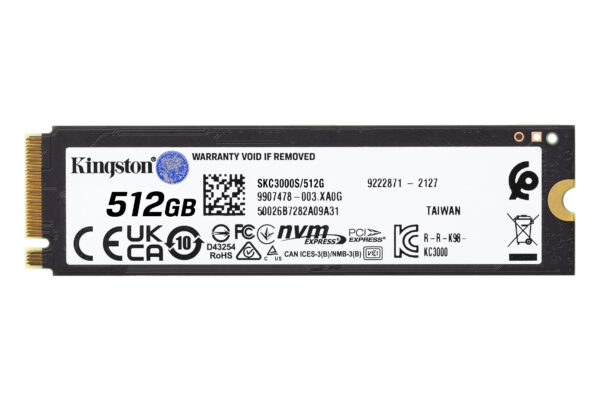 SSD Kingston KC3000 512GB Kingston SKC3000S/512G M.2 PCIe 4.0 NVMe