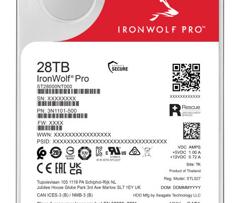 HDD Seagate IronWolf Pro NAS ST28000NT000 28TB/7200 (D)