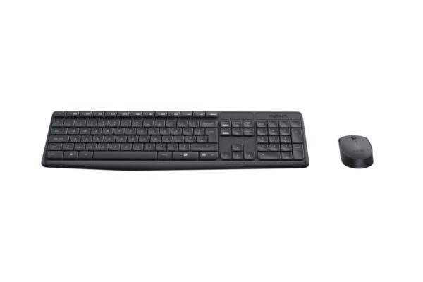 Keyboard & Mouse Logitech Wireless Combo MK235 black (DE) (920-007905)