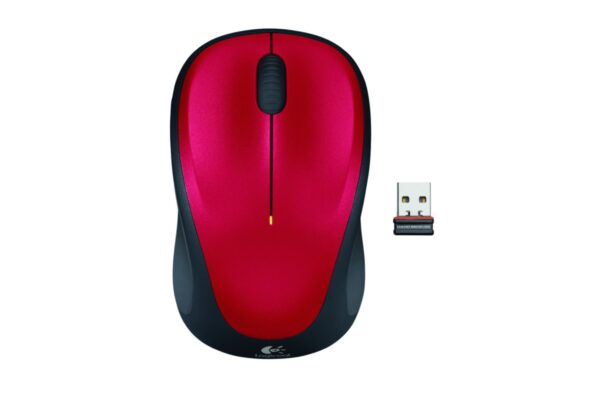 Mouse Logitech M235 Wireless red (910-002496)