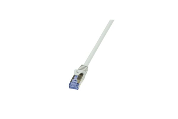 Kabel Patchkabel CAT. 6 0,5m Logilink Grau