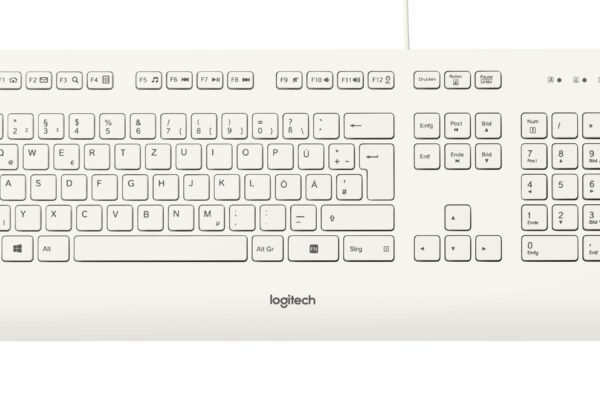 Keyboard Logitech K280e wired white (DE) (920-008319)