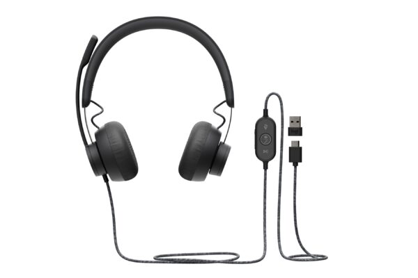 Headset Logitech Zone MS Wired (981-000870)