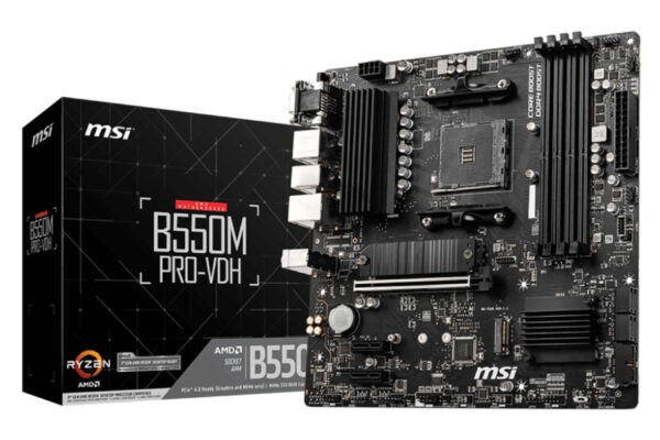 MSI B550M PRO-VDH (AM4) (D)