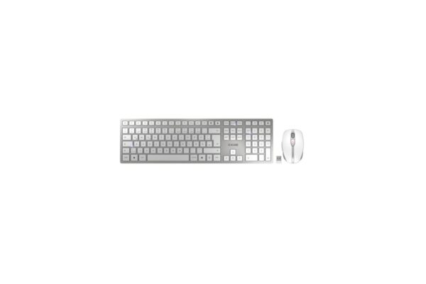 Keyboard & Mouse Cherry Wireless Combo DW9100 slim silver (DE) (JD-9100DE-1)