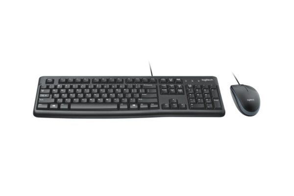 Keyboard & Mouse Logitech Wired Combo MK120 black  (US) (920-002562)