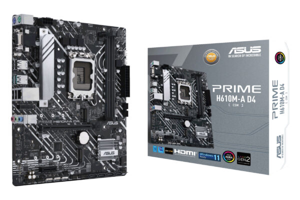 ASUS PRIME H610M-A D4-CSM (1700) (D)