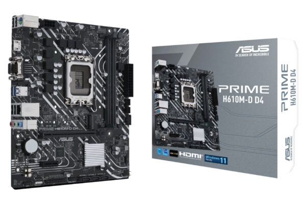 ASUS PRIME H610M-D D4 (1700) (D)