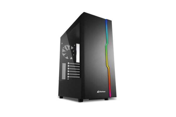 PC- Gehäuse Sharkoon RGB Slider black