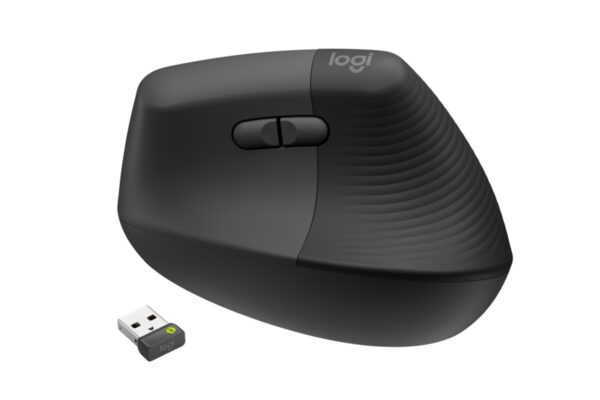 Mouse Logitech Lift for Business wireless ergonomisch graphite right (910-006494)