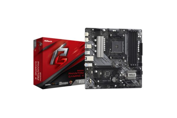 ASROCK B550M Phantom Gaming 4 (AM4) (D)