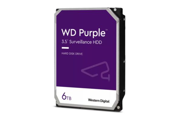 HDD WD Purple WD64PURZ 6TB – 6Gb/s Sata III 256MB (D)