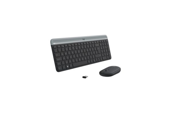 Keyboard & Mouse Logitech Wireless Combo MK470 slim black (US) (920-009204)