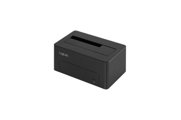 HDD Dockingstation LogiLink Quickport USB 3.1 Gen 2 1-Port für 2,5/3,5 SATA HDD/SSD QP0027