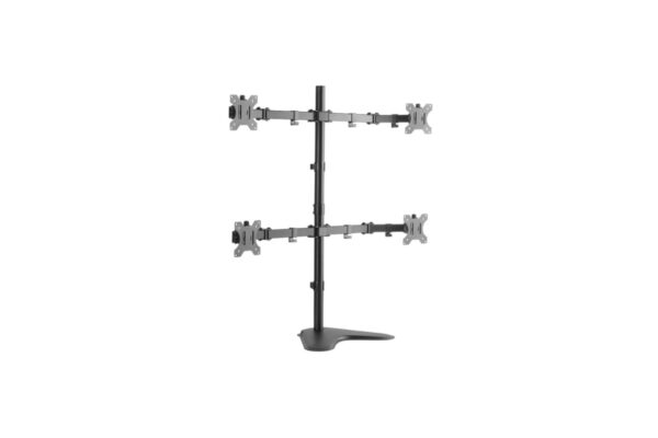 LogiLink Monitorständer 4-fach 13“32 Stahl Freistehend BP0046