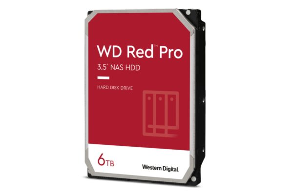 HDD WD Red Pro WD6005FFBX 6TB/8,9/600/72 Sata III 256MB (D) (CMR)