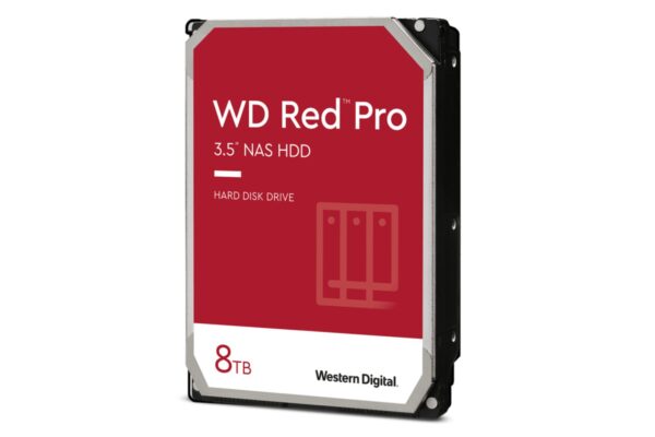 HDD WD Red Pro WD8005FFBX 8TB/8,9/600/72 Sata III 256MB (D) (CMR)